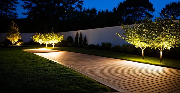 Éclairage extérieur à led : transformez votre espace extérieur