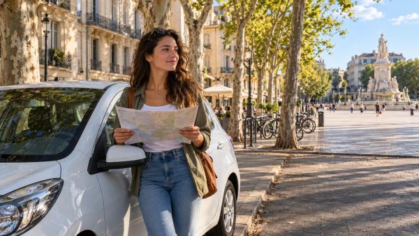 Les meilleures options de location de voiture relaxantes à Montpellier