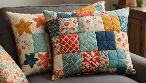 Transformez votre déco avec des motifs coussins patchwork